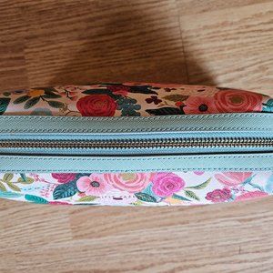 Make Up Bag Floral NWT Garden Party Cosmetic Pouch
